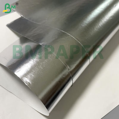 Food Garde Efisien Keamanan Panas 56gsm Perak Fast Food Aluminium Foil Paper
