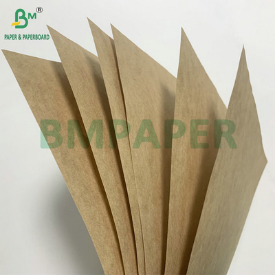70gm 75gm Brown Wet-strength Paper Tear Resistance Moisture-proof Untuk Mesin Peralatan Interior Packaging