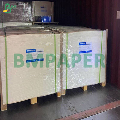 Kertas kantong semen konstruksi 70gm - 130gm Kraft Bag Kertas kekuatan tinggi