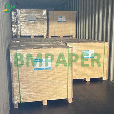 Kertas kantong semen konstruksi 70gm - 130gm Kraft Bag Kertas kekuatan tinggi