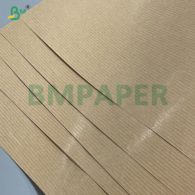 Kertas Kraft Bergaris Pembungkus Pelindung Fleksibel 60gsm Dalam Gulungan