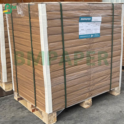 65 gram lembar kertas krim bulk tanpa lapisan untuk pencetakan buku 787x500mm