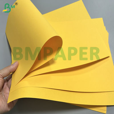 85gsm 90gsm Strong Strength Gold Yellow Kraft Paper To Envelope 70cm 80cm Reel