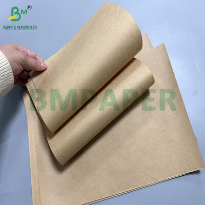 70gm 80gm Kantong Kertas Alami Kraft Untuk Tas Belanja 26 x 34inches