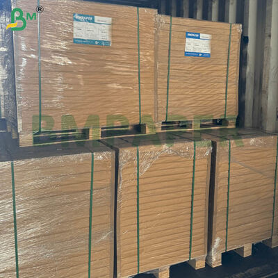 40gsm Golden Yellow Virgin Striped Kraft Paper Sheets, High Wet Strength