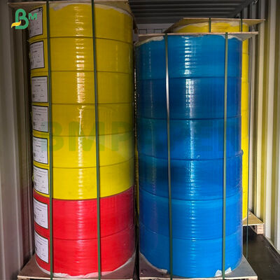 70g Putih & Biru & Hijau Tiga Lapisan Kertas Tanpa Karbon Rincian