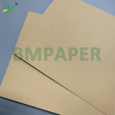 Light Brown Kraft Paper untuk mangkuk kertas sekali pakai 300gsm + 18g PE Satu sisi, PE Lapisan Makanan Kontainer Papan