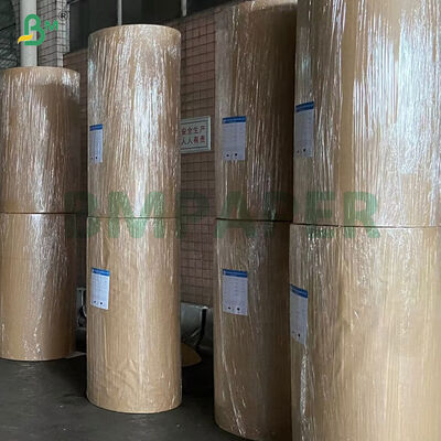 40gm + 10gm Oilproof Single - Side Glossy PE Coated Paper Untuk Pengemasan Makanan