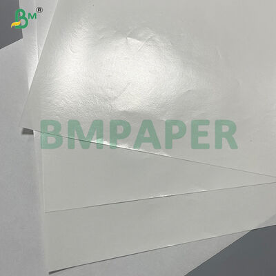 40gm + 10gm Oilproof Single - Side Glossy PE Coated Paper Untuk Pengemasan Makanan