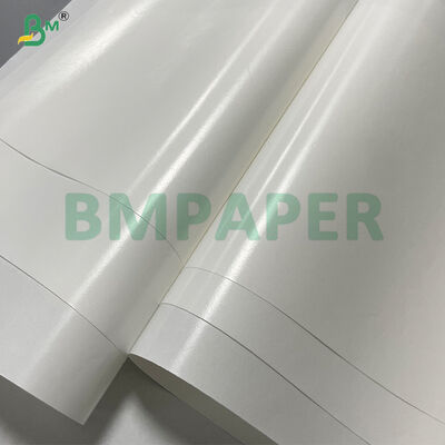 40gm + 10gm Oilproof Single - Side Glossy PE Coated Paper Untuk Pengemasan Makanan