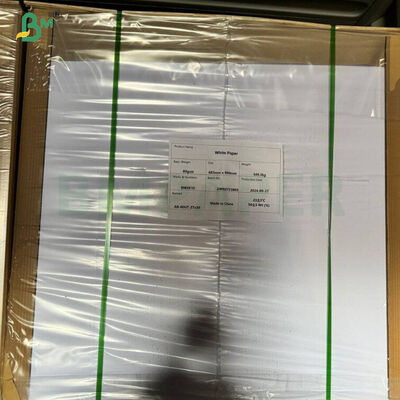 Kertas Label Bir Putih Tahan Sobek Tinggi 75gsm Kekuatan Basah 65x95cm Dalam Lembaran