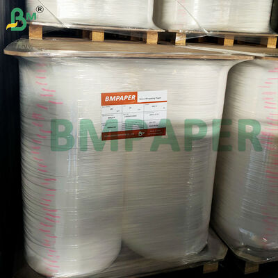 Straw Outer Wrapping Paper 24gsm 26gsm 28gsm Slit Roll 27mm 30mm