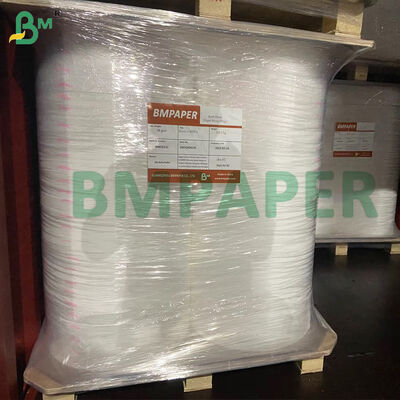 Straw Outer Wrapping Paper 24gsm 26gsm 28gsm Slit Roll 27mm 30mm