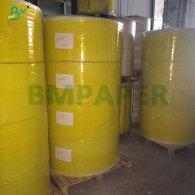 75g CB / CFB / CF Digital Printing Carbonless Paper Roll Untuk Invoice NCR 9.5 "