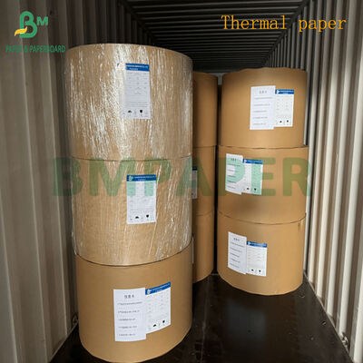 1000mm lebar 60gsm 65gsm kertas termal yang dapat dicetak untuk film
