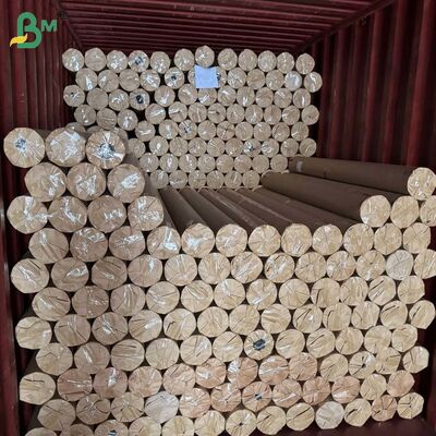 55gm 60gm Plotter kertas gulung untuk kain memotong industri pakaian 72inches lebar 200 yard panjang