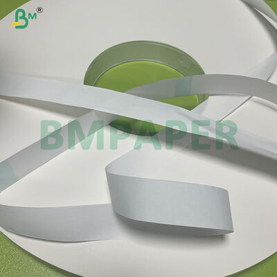 24gsm 28gsm Putih halus Straw Wrapped Paper Untuk individu Straw Packing