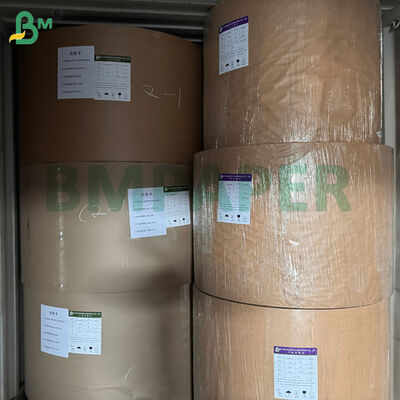 Kertas Termal 48g Gulungan Lebar 635mm Kertas Struk POS Ringan Untuk Pencetakan Volume Tinggi