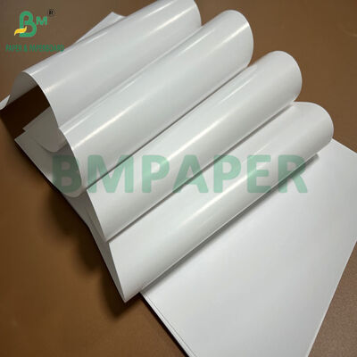 80 gram 90 gram Single Side Glossy Coated Paper Untuk Mencetak Label 61 x 86cm