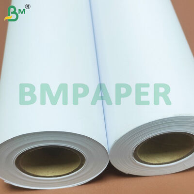 80gsm CAD Plotter Paper Rolls Format Besar Pencetakan 610mm*100m