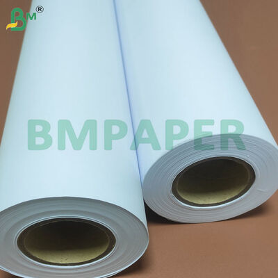 80gsm CAD Plotter Paper Rolls Format Besar Pencetakan 610mm*100m