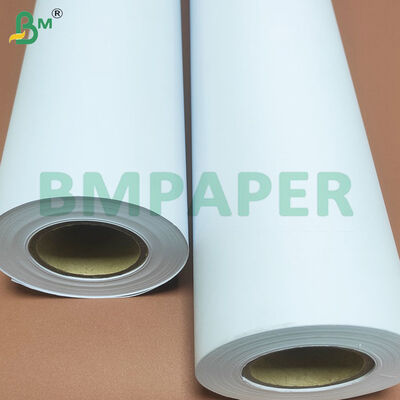 80gsm CAD Plotter Paper Rolls Format Besar Pencetakan 610mm*100m