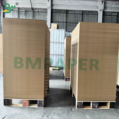 Kertas Kraft Tak Tertiwas Kekuatan Tinggi 50lb Kertas Kraft Kantong Semen Sangat Elastis