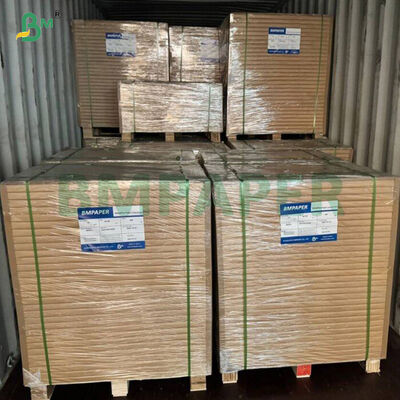 280g Food Grade Uncoated Brown Kraft Lunch Board 2S