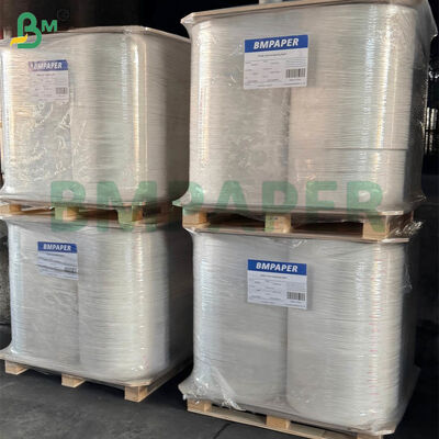 27mm × 6000m Cigarette Paper Roll. 26gm Food Grade Certified untuk pembuatan rokok.