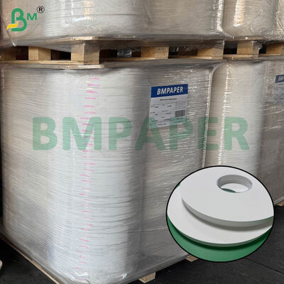 27mm × 6000m Cigarette Paper Roll. 26gm Food Grade Certified untuk pembuatan rokok.