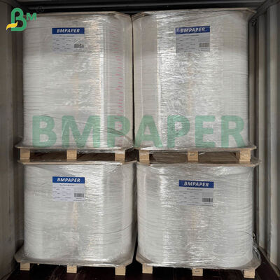 27mm × 6000m Cigarette Paper Roll. 26gm Food Grade Certified untuk pembuatan rokok.