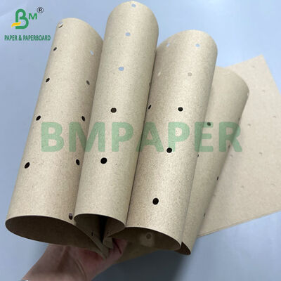 70gm 80gm 90inch Lebar Brown Perforated Kraft Paper Untuk Garment CAM