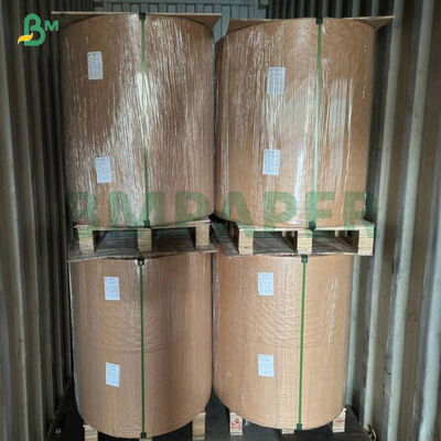100% Vingin Pulp Kayu Daur Ulang Lurus Putih Tinggi Putih Kraft Paper