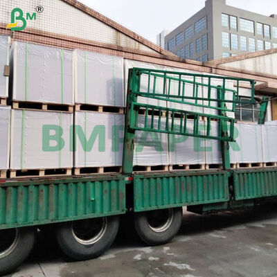 Kertas kardus dengan tekstur kain putih berlapis ganda 1000 x 667mm