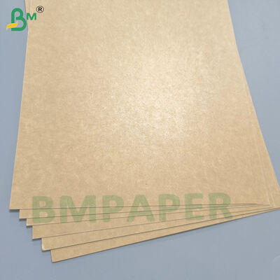 Kertas Kraft Makanan Berlapis PE PET untuk Kotak / Mangkuk Makanan Sekali Pakai