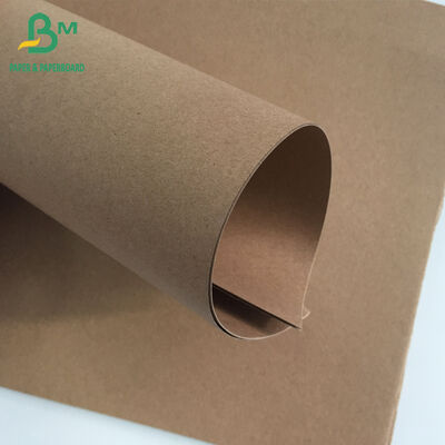Brown Kraft Paper Rolls Testliner Papan Liner Daur Ulang 200gsm