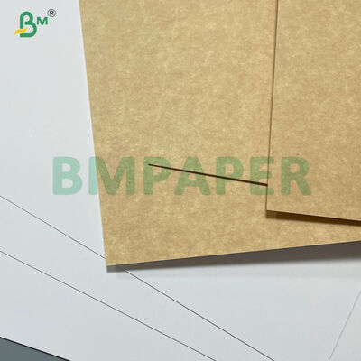 100% Pulp Kayu Perawan 280gsm 300gsm Papan Kertas Kraft Berlapis Putih Untuk Wadah Makanan