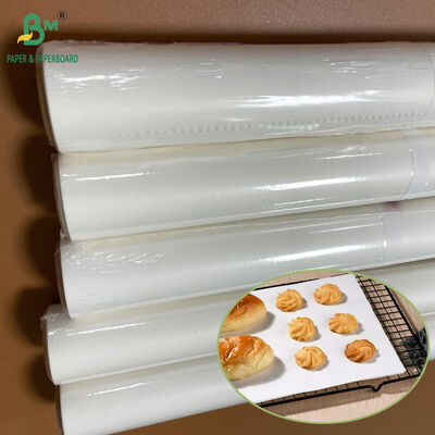 Tidak melekat 38gsm 40gsm Pergamentum Putih tahan panas untuk memasak makanan