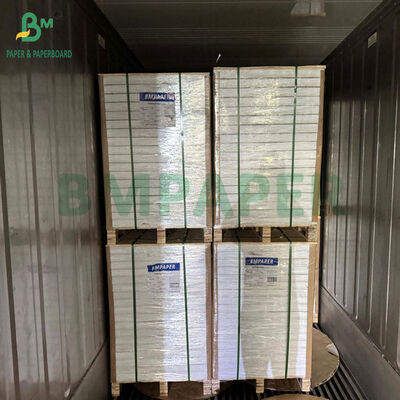 150gm 180gm Kertas Kraft Putih Tanpa Lapisan Untuk Tas Belanja 90cm 100cm Reel