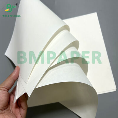 150gm 180gm Kertas Kraft Putih Tanpa Lapisan Untuk Tas Belanja 90cm 100cm Reel