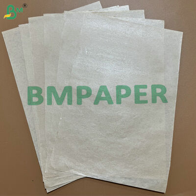 Kertas bungkus warna cokelat untuk garpu plastik yang dapat disegel panas