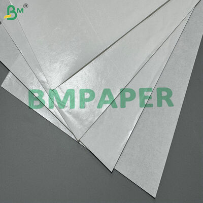 Waterproof & Greaseproof Food Grade PE Coated 35gsm 40gsm White Kraft Paper Roll Wrapping Paper untuk Hamburger