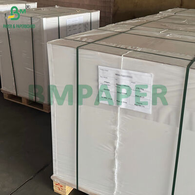 Kekakuan yang sempurna 200gm 250gm 300gm Uncoated White Paperstock untuk sampul buku
