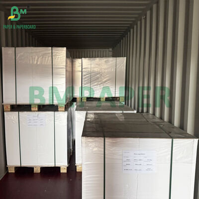 Kekakuan yang sempurna 200gm 250gm 300gm Uncoated White Paperstock untuk sampul buku