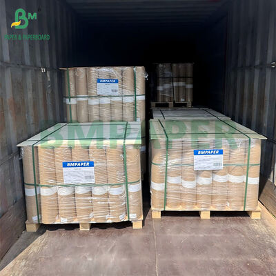 30gsm 35gsm 40gsm Brown Warna Silikon Baking Paper Untuk Panggang Lebar 75cm