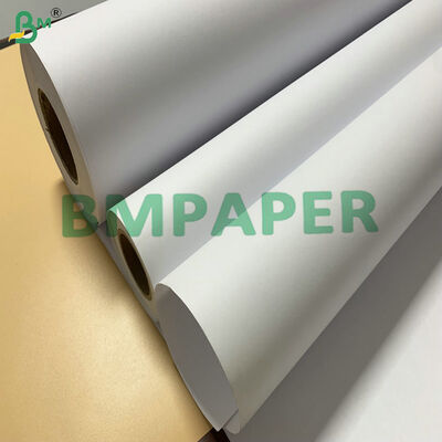 High Opacity 20 lb Bond 36" x 300' Engineering Plotter Paper Roll Blueprint Paper untuk Percetakan CAD