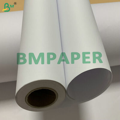 High Opacity 20 lb Bond 36" x 300' Engineering Plotter Paper Roll Blueprint Paper untuk Percetakan CAD