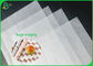 Grease Proof 29g 30g C1S Hamburger Wrapping Paper dengan sertifikat FDA