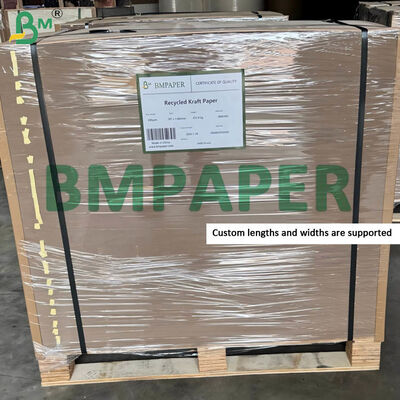 Lembar Kertas Kraft Coklat Daur Ulang 300gsm Untuk Pemisahan Palet Ukuran Khusus