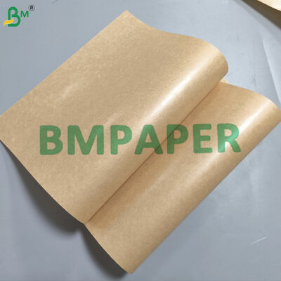 Brown Cutlery Wrap Paper Oil Proof Kraft Paper Untuk Perkakas Minyak, Cutlery, Kantong Kue